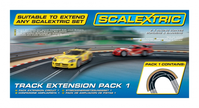 Scalextric Track Extension Pack 1 Track & Spares