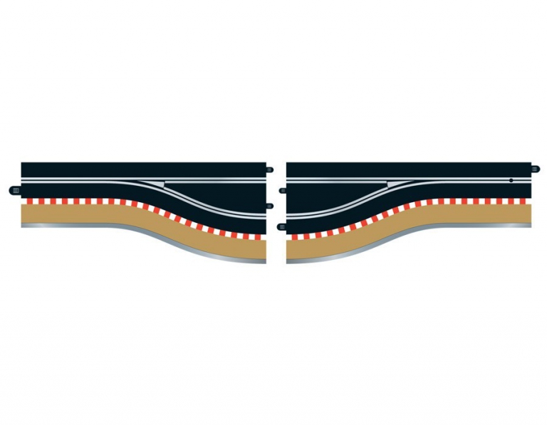 Scalextric Pit Lane Track Right Digital Accessories