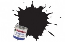 21 Black Gloss Enamel Paint Humbrol Paints