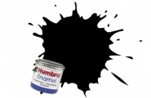 33 Black Matt Enamel Paint Humbrol Paints