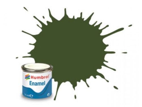 80 Grass Green Matt - 14ml Enamel Paint Humbrol Paints