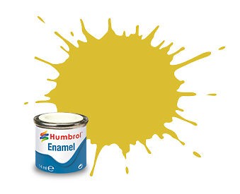 81 Pale Yellow Matt - 14ml Enamel Paint Humbrol Paints