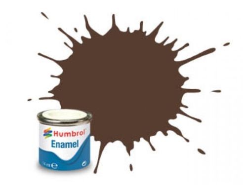 98 Chocolate Matt - 14ml Enamel Paint Humbrol Paints