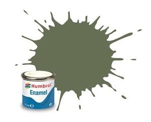 105 Marine Green Matt - 14ml Enamel Paint Humbrol Paints