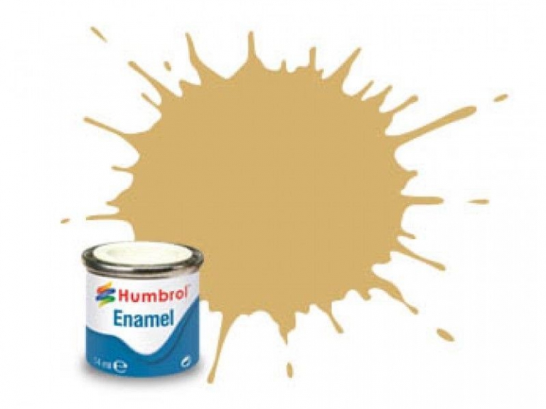 121 Pale Stone Matt - 14ml Enamel Paint Humbrol Paints