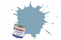 128 US Compass Grey Satin - 14ml Enamel Paint Humbrol Paints