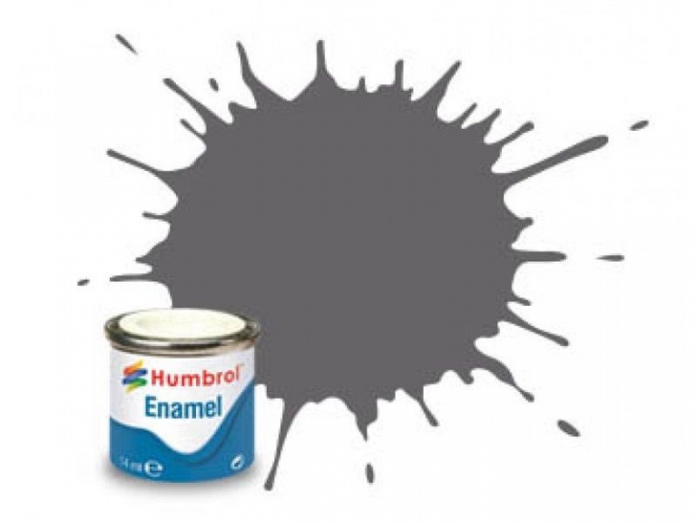 140 Gull Grey Matt - 14ml Enamel Paint Humbrol Paints