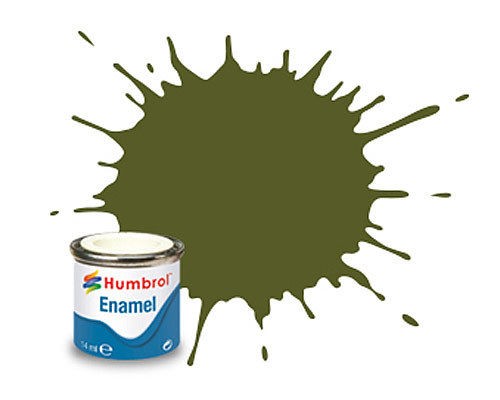 149 Dark Green Matt - 14ml Enamel Paint Humbrol Paints
