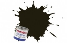 163 Dark Green Satin - 14ml Enamel Paint Humbrol Paints