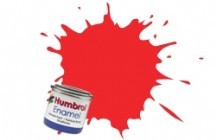 209 Fluorescent Fire Orange Gloss - 14ml Enamel Paint Humbrol
