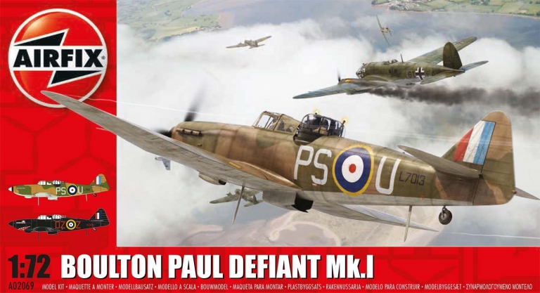 Airfix Boulton Paul Defiant Mk.1 1:72 Aircraft
