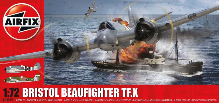 Airfix Bristol Beaufighter Mk.X 1:72 Aircraft