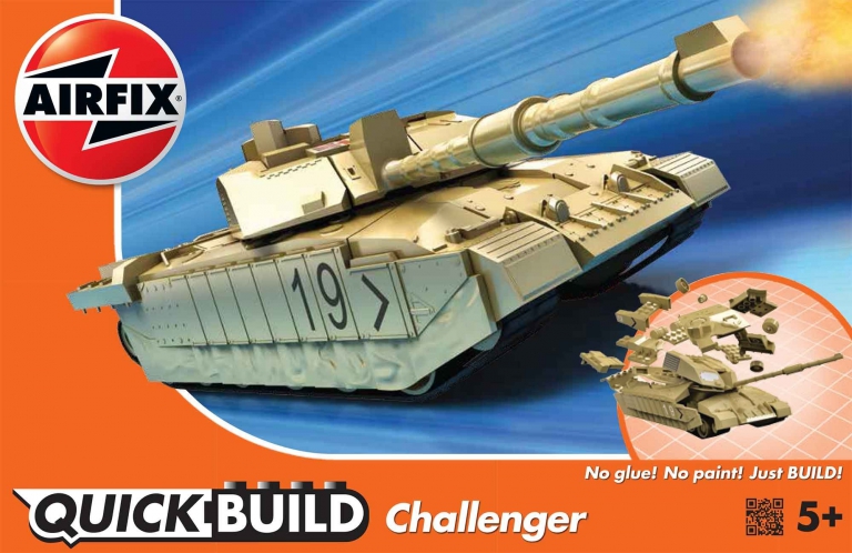 Airfix QUICK BUILD Challenger Tank Quick Build