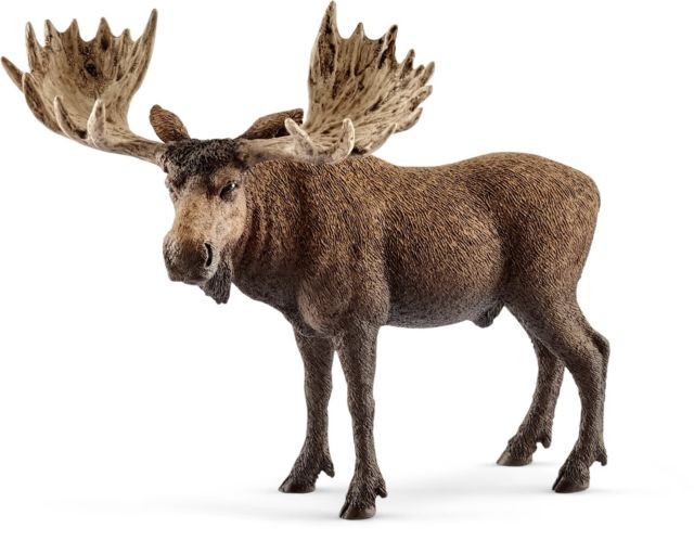 Schleich Moose Bull Wild Life