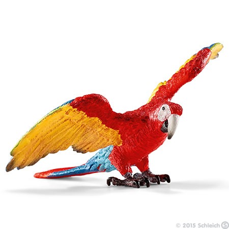 Schleich Macaw Wild Life