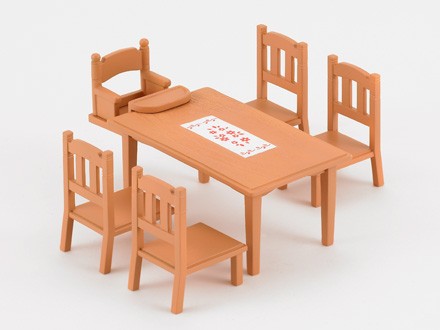 Sylvanian Families Family Table & Chairs Sylvanian