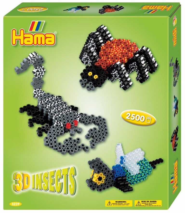 Hama 3D Insects Set Craft