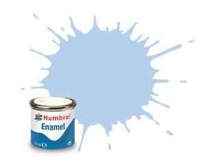 44 Pastel Blue Matt - 14ml Enamel Paint Humbrol Paints