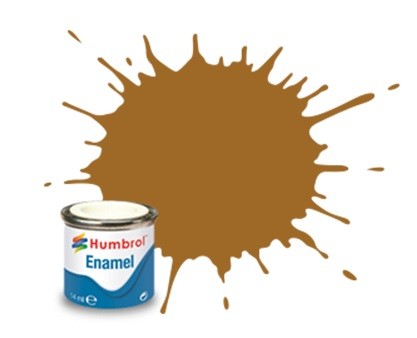 234 Dark Flesh Matt - 14ml Enamel Paint Humbrol Paints