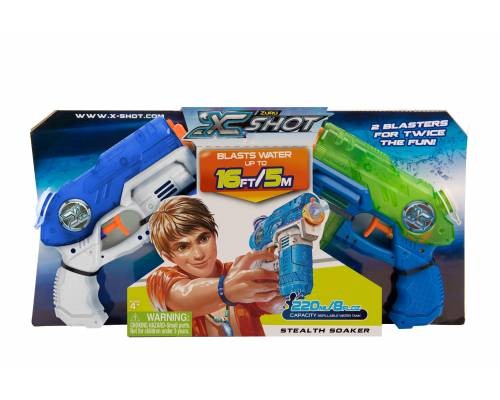 X Shot Stealth Soaker Twin Pack Outdoor
