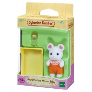Marshmallow Mouse Baby Sylvanian