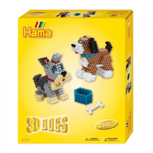 Hama 3D Dog Craft