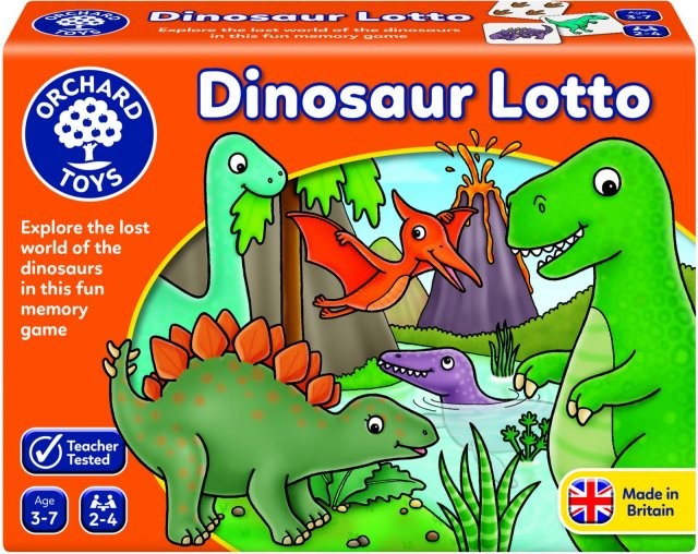 Orchard Dinosaur Lotto Games & Jigsaws