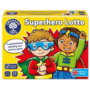 Orchard Superhero Lotto Games & Jigsaws