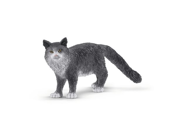 Schleich Maine Coon cat Farm Life
