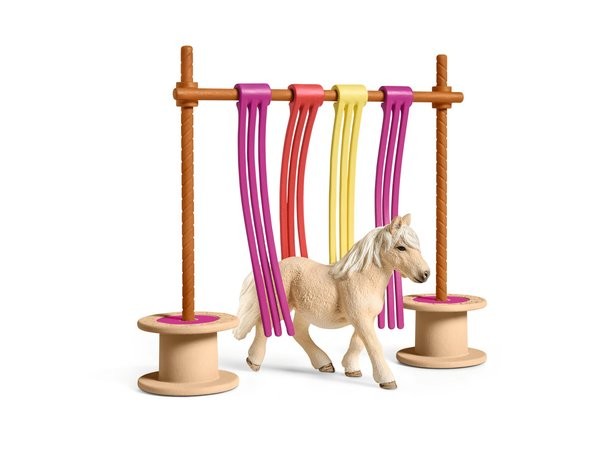 Schleich Pony curtain obstacle World of Horses