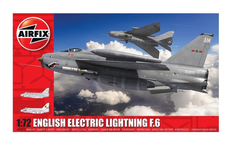 Airfix English Electric Lightning F6 1:72 Aircraft