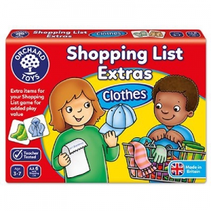 Orchard Shopping List Extras - Clothes Games & Jigsaws