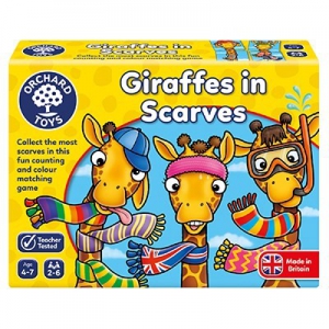 Orchard Giraffes in Scarves Game Games & Jigsaws