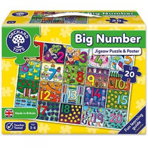 Orchard Big Number Jigsaw Puzzle Games & Jigsaws