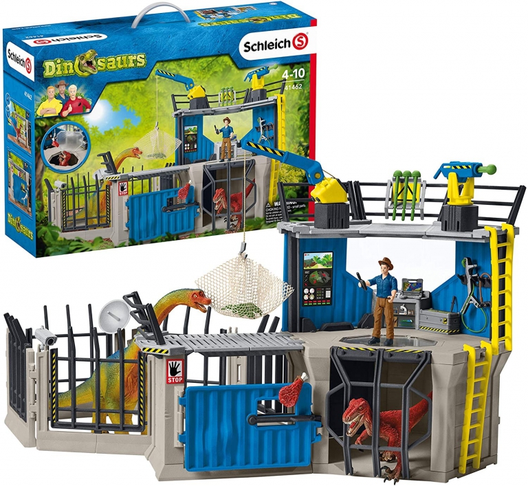 Schleich Large dino research station Home