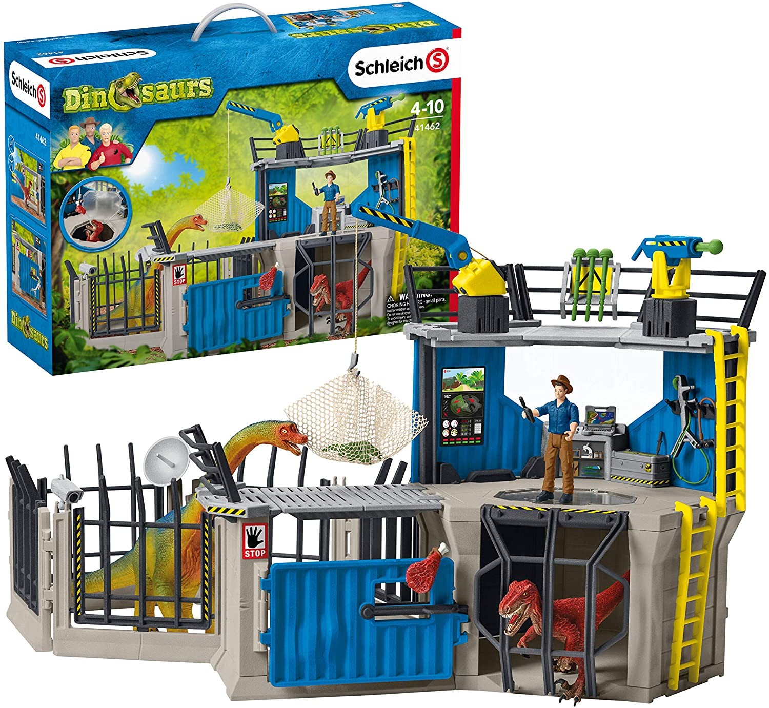 Schleich Large dino research station Home