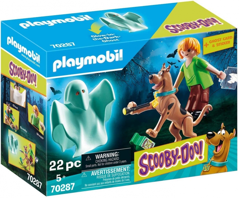Playmobil 70287 Scooby and Shaggy with Ghost Playmobil