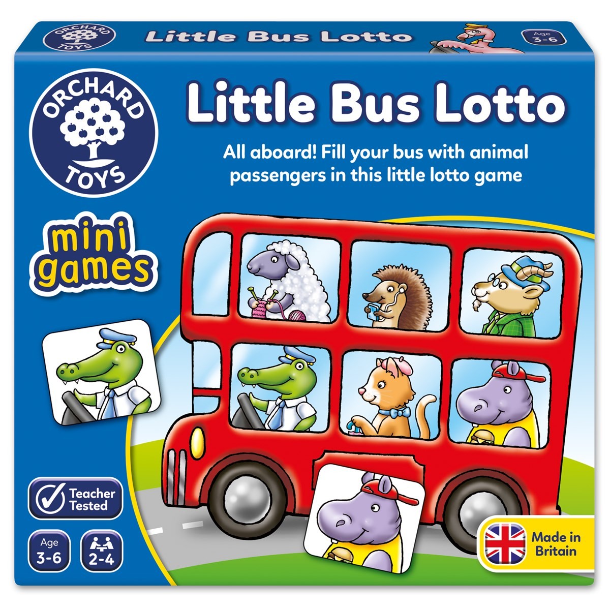 Orchard Little Bus Lotto Mini Game Games & Jigsaws