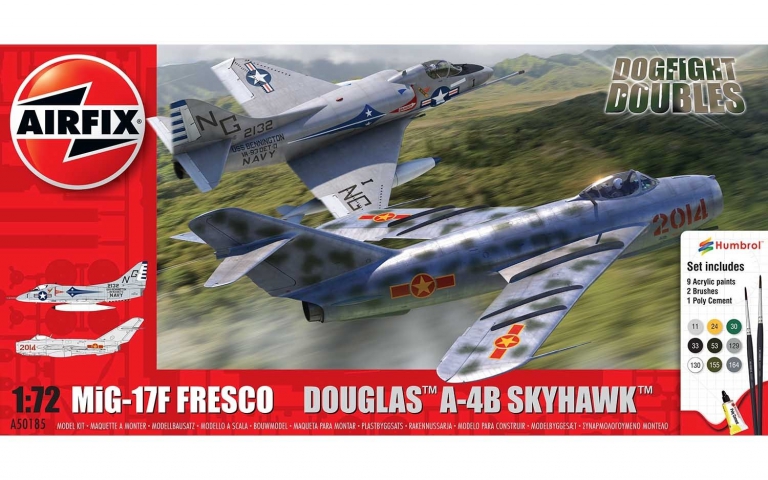 Airfix Mig 17 & Douglas Skyhawk Dogfight Double Home