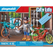 Playmobil Bike Workshop Gift Set 70674