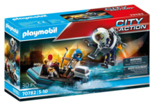 Playmobil Police Jet Pack with Boat 70782