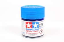 Tamiya Acrylic Paint X-23 Clear Blue