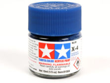 Tamiya Acrylic Paint X-4 Blue