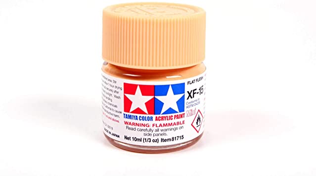 Tamiya Acrylic Paint XF-15 Flat Flesh