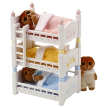 Sylvanian Families Triple Bunk Beds