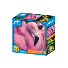 animal planet Prime 3D Puzzle Flamingo 63pc
