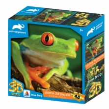 animal planet Prime 3D Puzzle Tree Frog 63pc