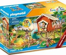Playmobil Family Fun Adventure Tree House with Slide
