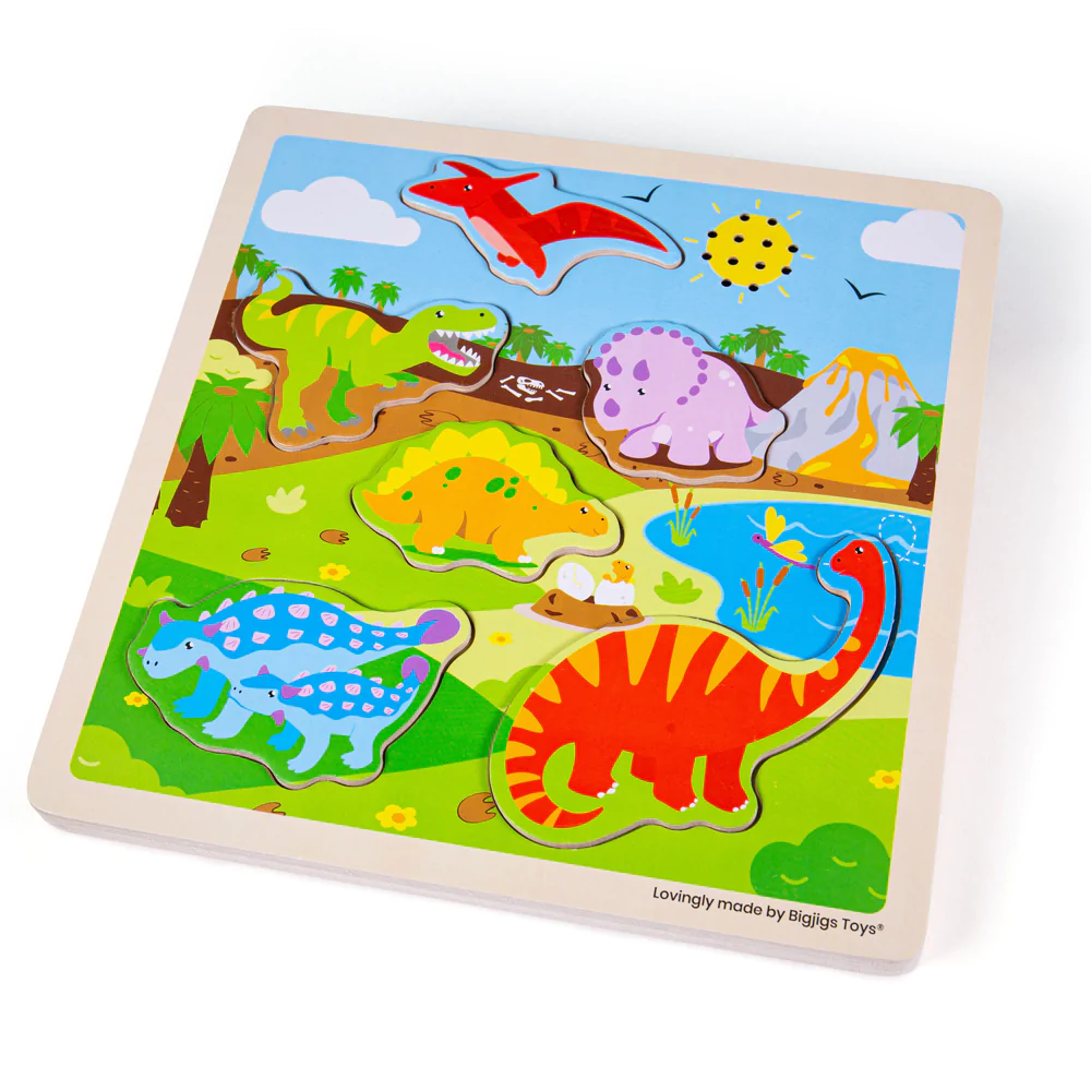 BigJigs Dinosaurs Sound Puzzle