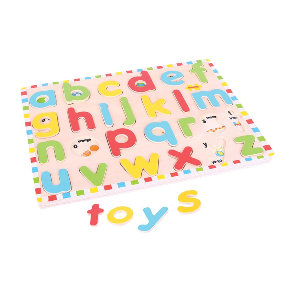 BigJigs Insert Puzzle Lowercase Alphabet